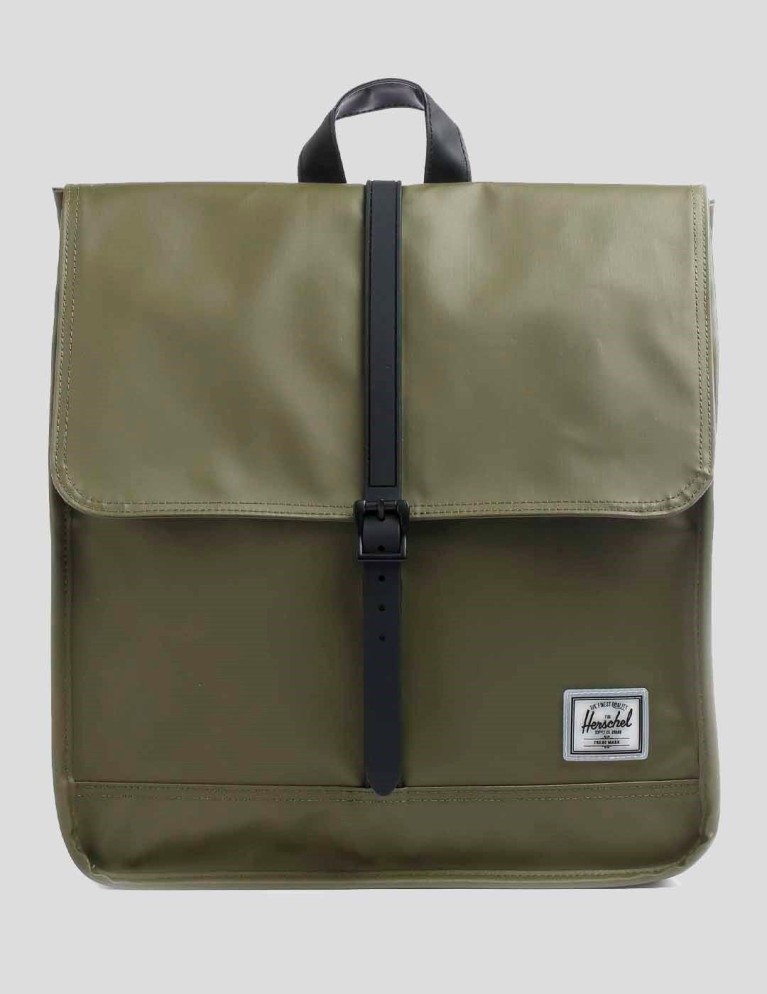 Mochila HERSCHEL resistenza meteo città metà volume zaino evy verde